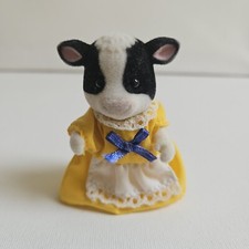 Sylvanian Families Vintage Friesian Cow Mother Buttercup Figure Calico Critters