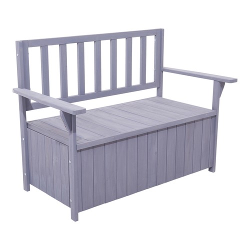 Seater wood garden storage - seater,