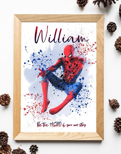Spiderman water colour - spiderman,