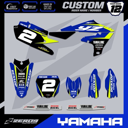 Yamaha motocross graphics - motocross,
