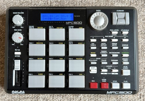 Akai mpc 500 sampler - sampler., fully