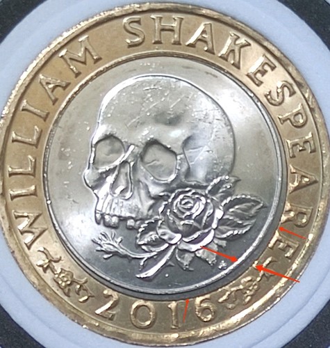 Rare mint error 2016 william - 2016,