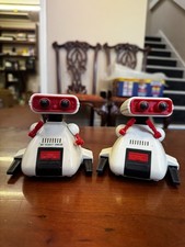 Two Tomy Dingbot My Robot OMS-B Vintage 1982 Untested