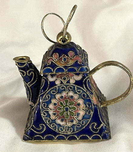 Vintage mini ornate cloisonne - mini,