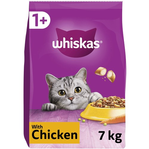Whiskas adult dry cat food - food, 7kg
