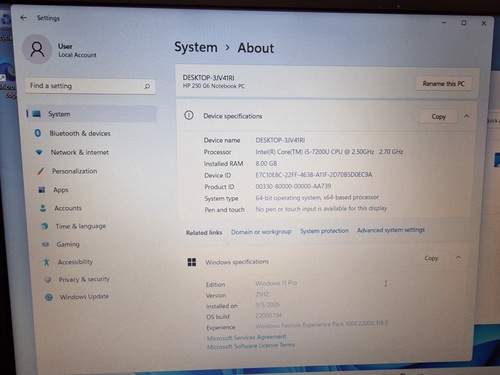 250 laptop intel i5 - laptop,