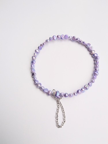 Real lavender pearl wrap - lavender,