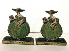 Antique Drusilla Painted Brass