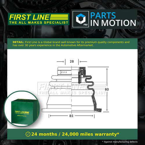 Joint boot fits renault - cv,
