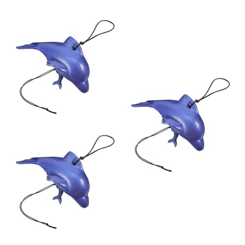 3pcs iron dolphin wind chimes - iron,