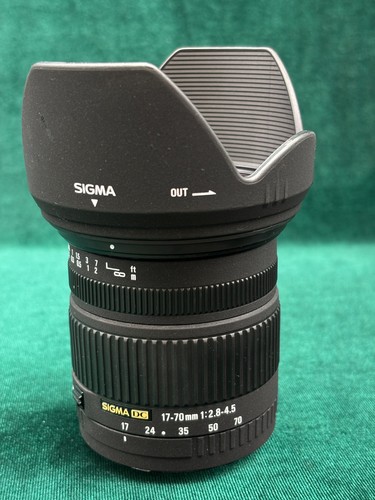 Sigma 70mm 4 5 dc - 17-70mm, f/2.8-4.5