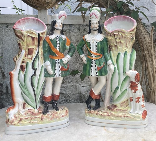 Pair antique victorian - pair,