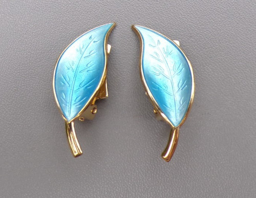 Sterling silver blue - blue, enamel