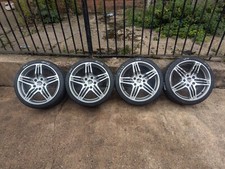 PORSCHE BOXSTER 986 SET OF 4 19" ALLOY WHEELS WITH TYRES 235/35 265/30 R19