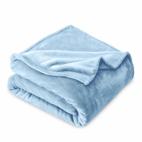 Faux fur fleece throw - fleece, soft