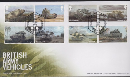 2021 fdc british army - 2021,