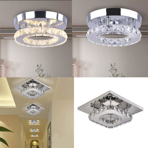 Crystal led ceiling light - led,