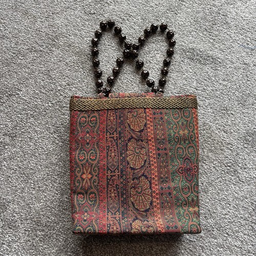 Kanishka red paisley tapestry - kanishka,