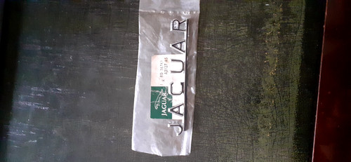 Jaguar chrome badge - chrome, never