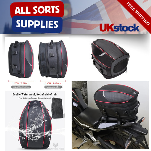 Motorcycle tail bag - bag, waterproof