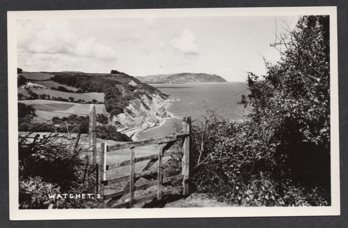 Postcard watchet minehead - postcard,