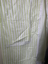 Vintage Rare Designers Guild Cotton Satin Fabric Sedge Green 1980s 2 Pieces B65