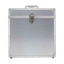 Vinyl Tonic 7" Vinyl Record Flightcase 40 w/ Microfibre Cloth (Metal - Unboxed)