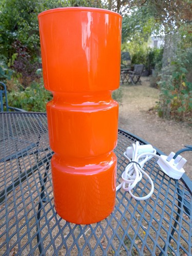 Retro habitat orange glass - retro,