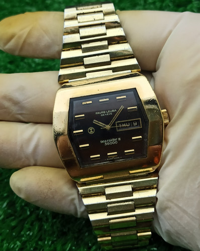 Vintage gents favre leuba - vintage,