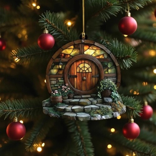 Hobbit door ornament - hobbit,