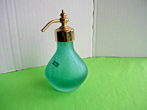Green caithness glass perfume - green,