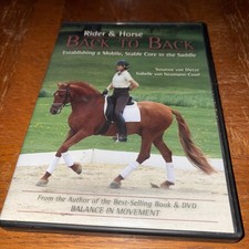 Rider and Horse Back-to-Back -