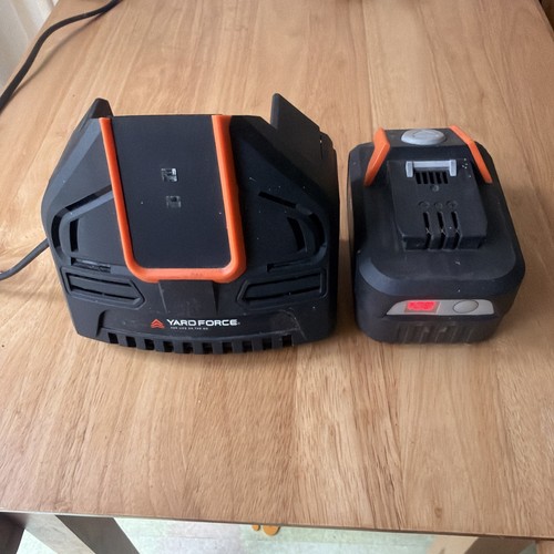 Yard force battery charger - yard,