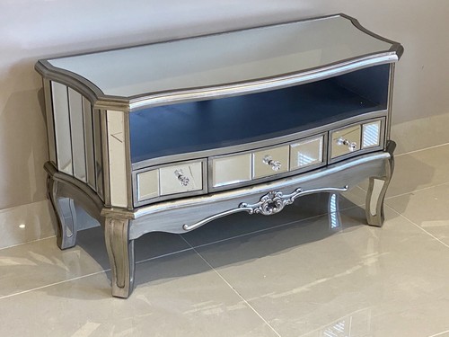 Mirrored unit argent - mirrored, tv