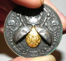 Roman Booteen Gold Bug Hobo Nickel Morgan Dollar Mechanized Coin # 206/999