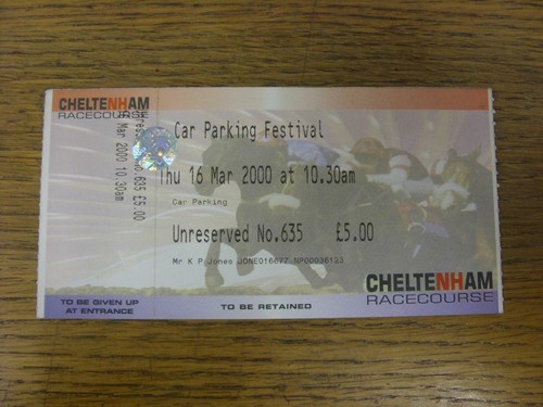 2000 ticket horse - ticket:,