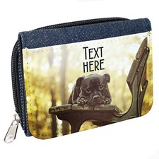Personalised Womens Purse Dogs