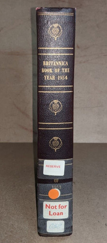 Britannica book the - britannica, of
