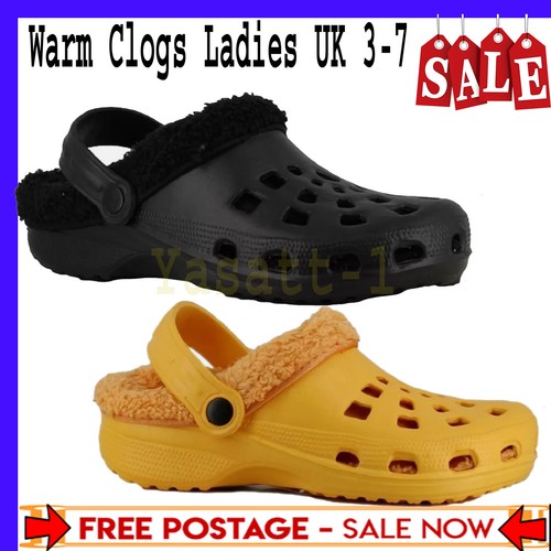Warm clogs adult - adult, womens