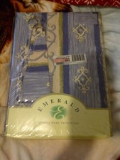 1 PAIR vintage EMERALD Unlined