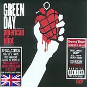 Green day american idiot cd - green,