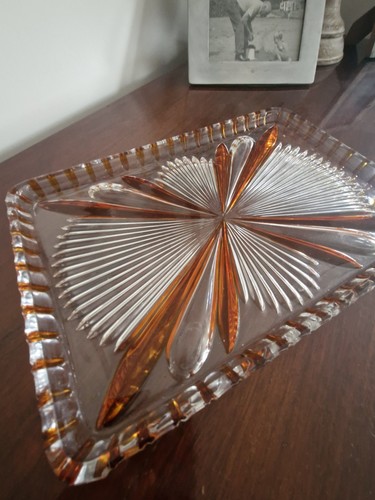 Art deco glass dressing table - art,
