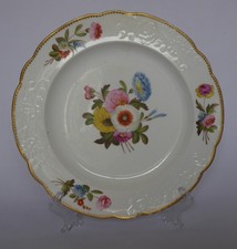 Spode hand painted dessert plate (8 & 1/2") pat'n 3127,  1821 (Georgian), Repair