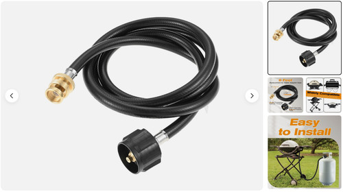 Feet propane adapter hose - adapter,