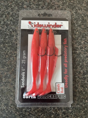 Sidewinder eels sandeel inch - sandeel, 6