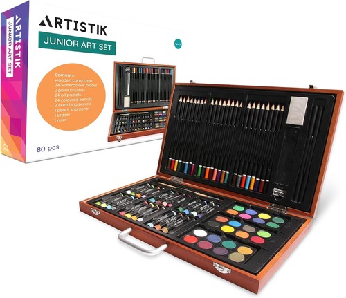 Junior art set 80 piece - set, 80-piece