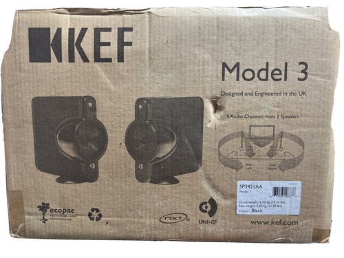 Kef model3bl speakers brand - ,