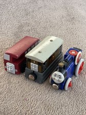 BERTIE, FERGUS & TOBY Train Brio Thomas Tank Engine Wooden Bigjigs ELC