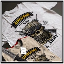 Airborne t-shirt military