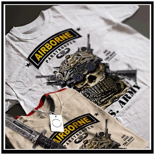 Airborne shirt military - t-shirt,
